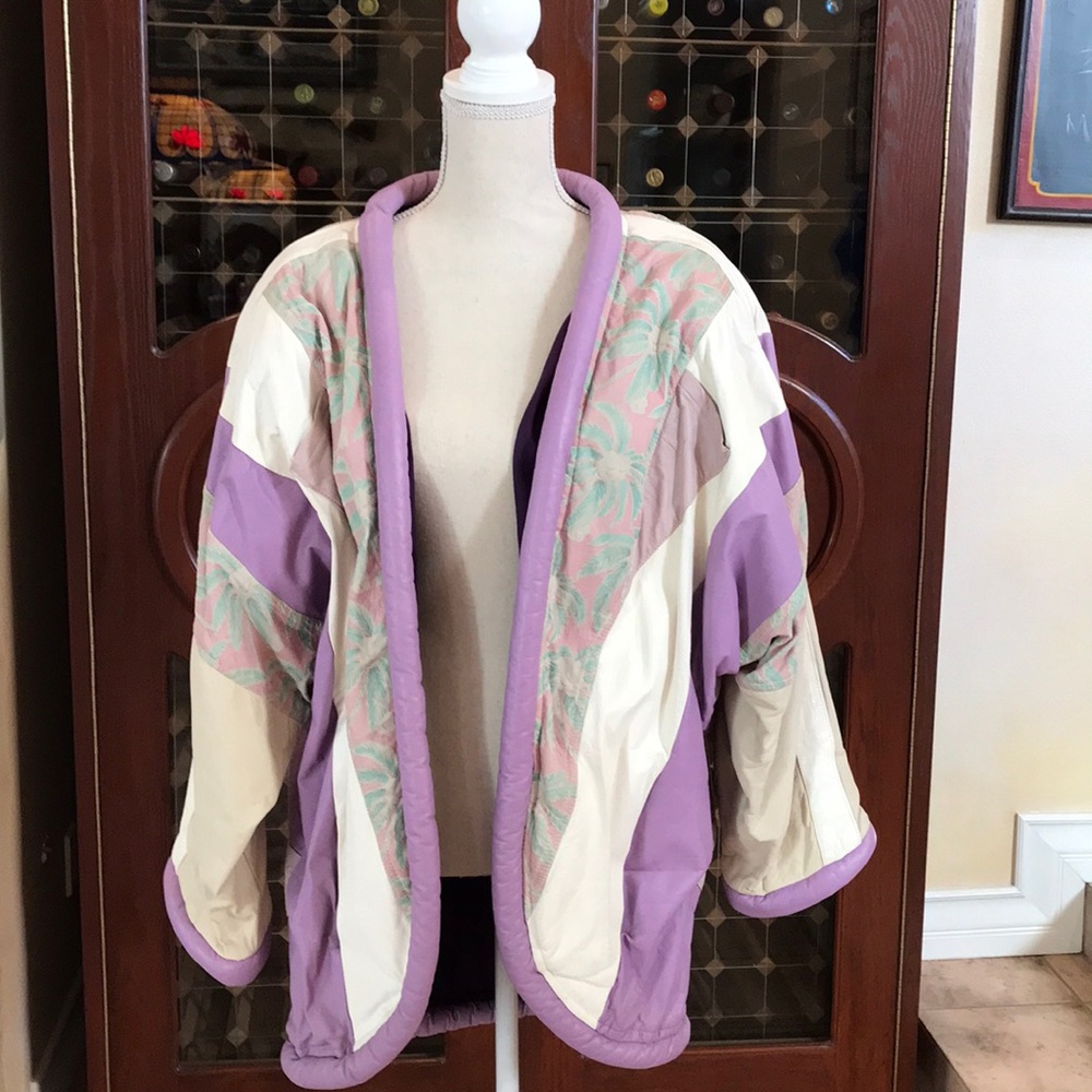 Vintage Handmade leather and Suede Jacket